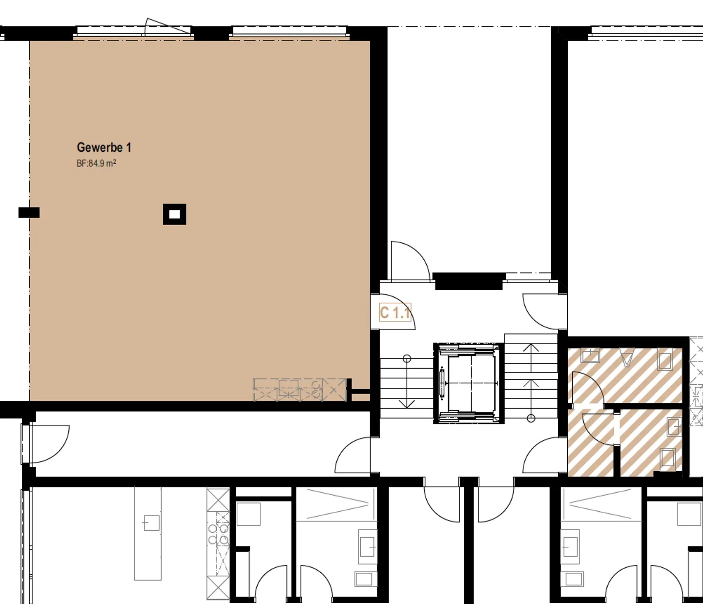 Commercial Space on the Ground Floor with High Foot Traffic - Photo 3 of 4