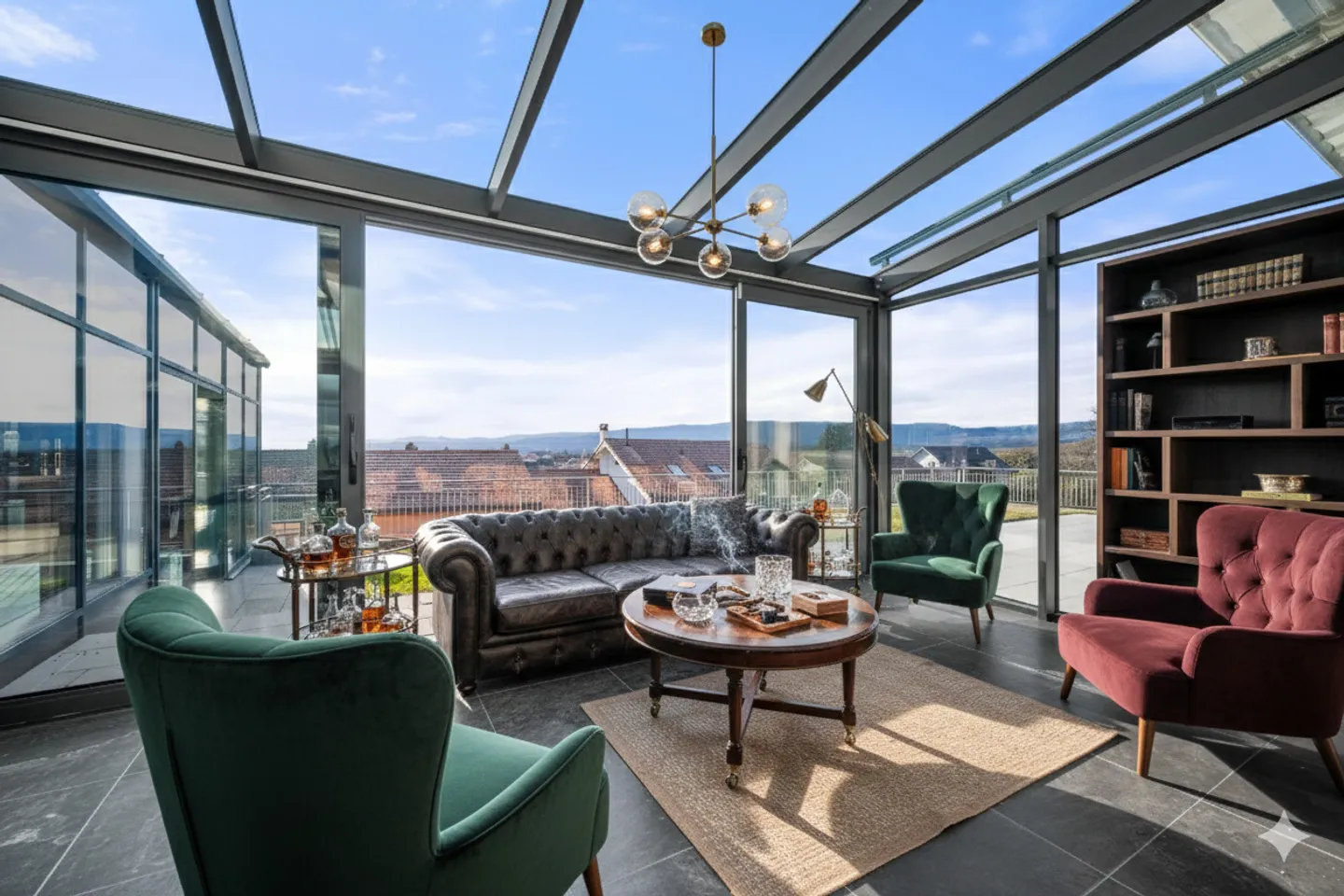 Villa per collezionisti di automobili con SPA e piscina interna - Foto 3 di 35