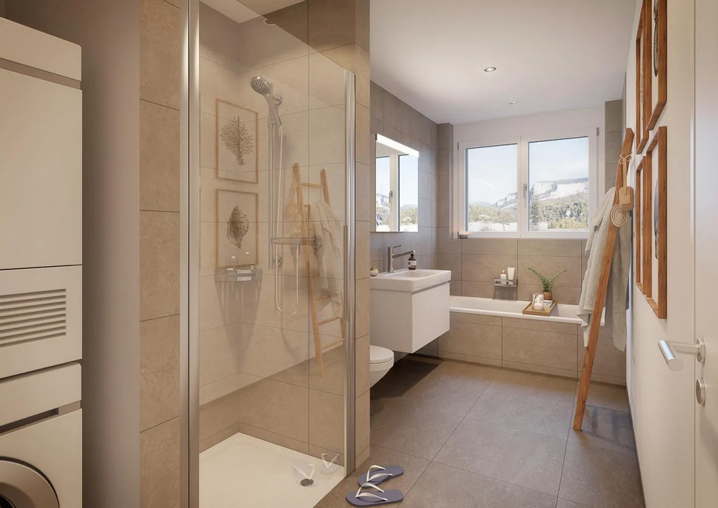 Appartement 3.5 pièces neuf au centre Leuenfeld - Photo 4 sur 5