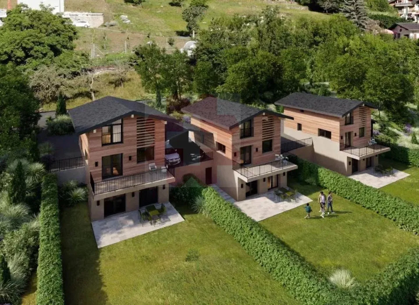 Dernière villa à Vex - Photo 1 sur 3
