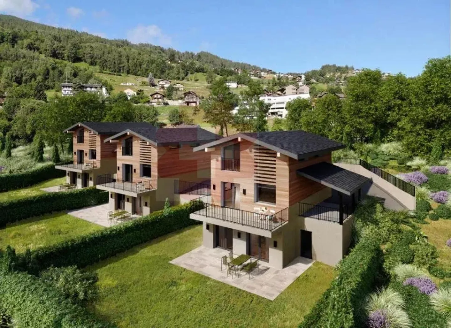 Dernière villa à Vex - Photo 3 sur 3