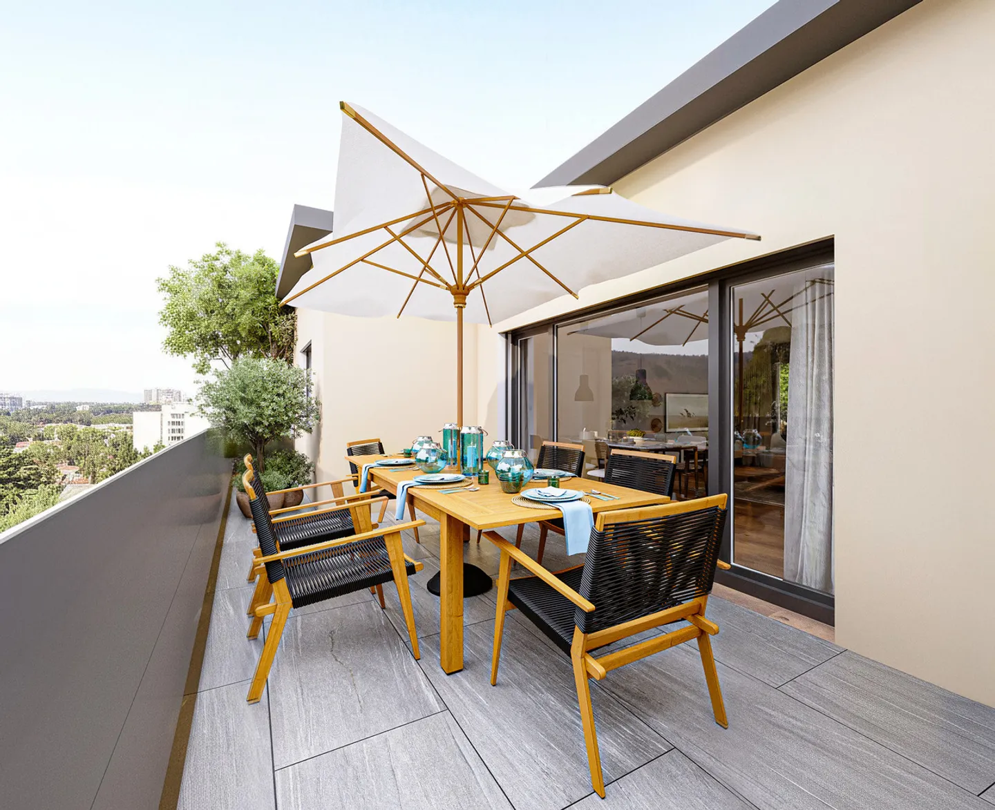 Casa a schiera di nuova costruzione in posizione elevata - Foto 5 di 9