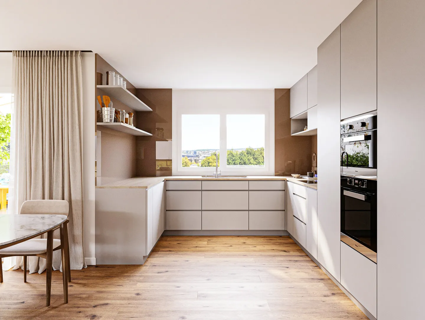 Casa a schiera di nuova costruzione in posizione elevata - Foto 8 di 9