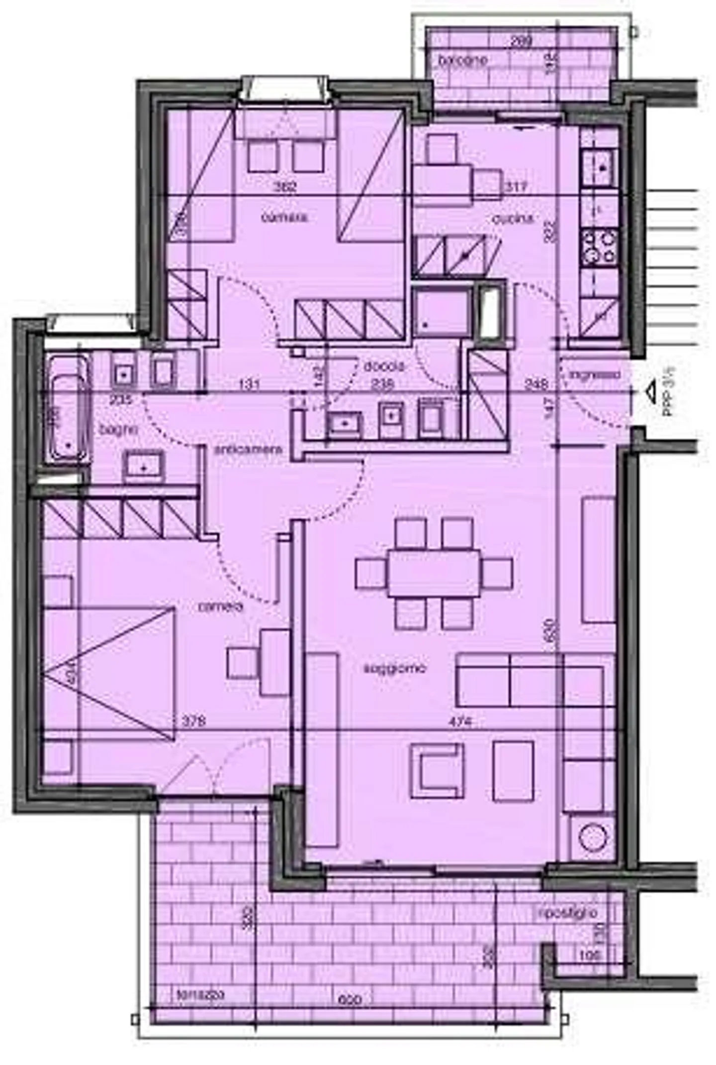 Moderno 3.5 in zona tranquilla - Foto 12 di 12