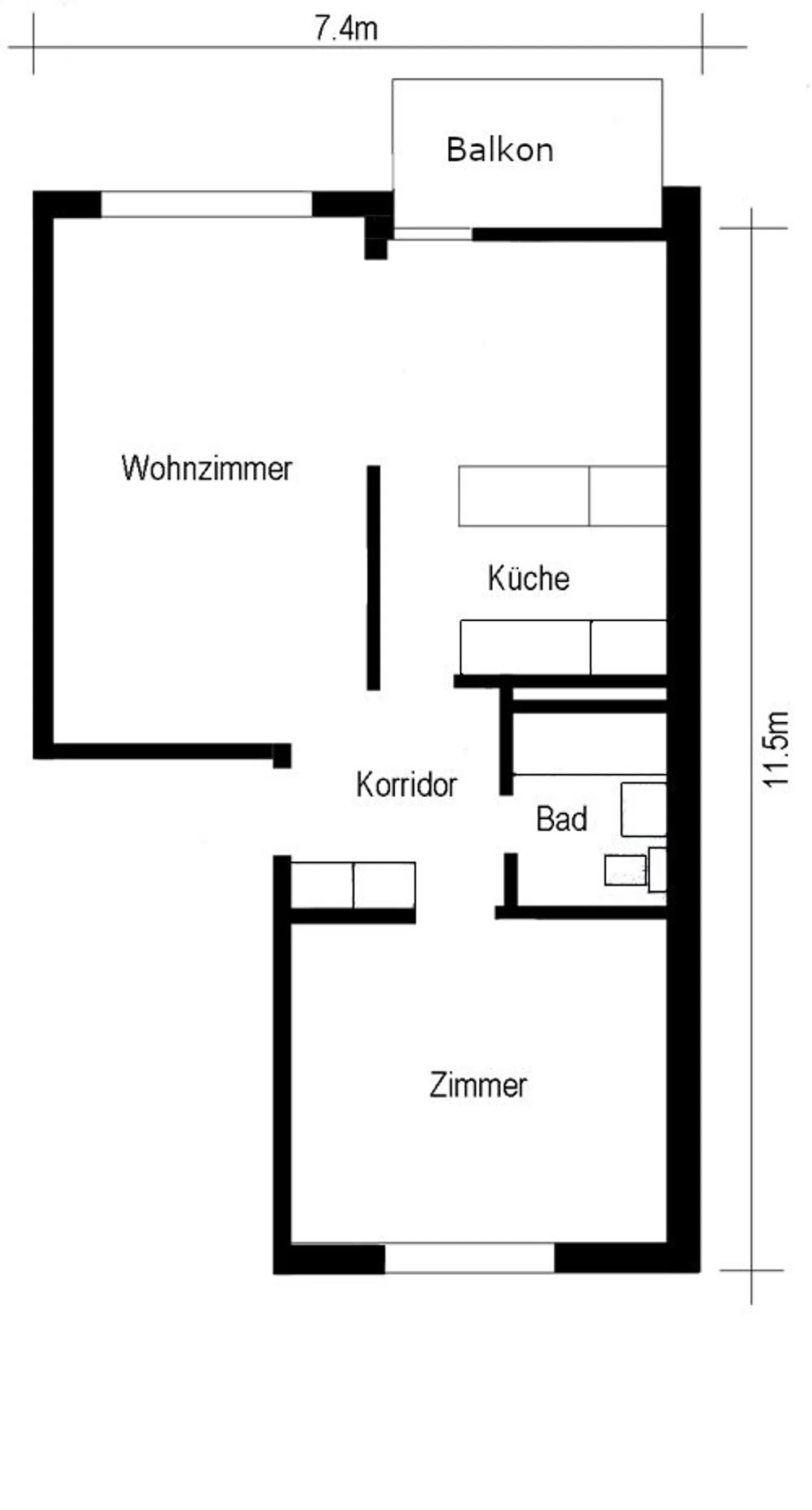 Sanierte Wohnung im Herzen von Zürich-Affoltern - Foto 9 von 9