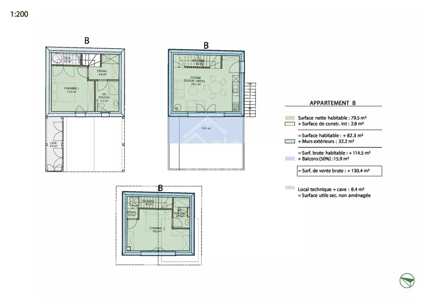 Villa Triplex Contemporaine - Photo 5 sur 6