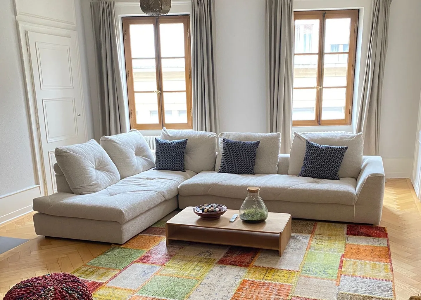 4½ ZIMMER WOHNUNG IN GENF - ZENTRUM, MÖBLIERT, BEFRISTET - Foto 1 von 9