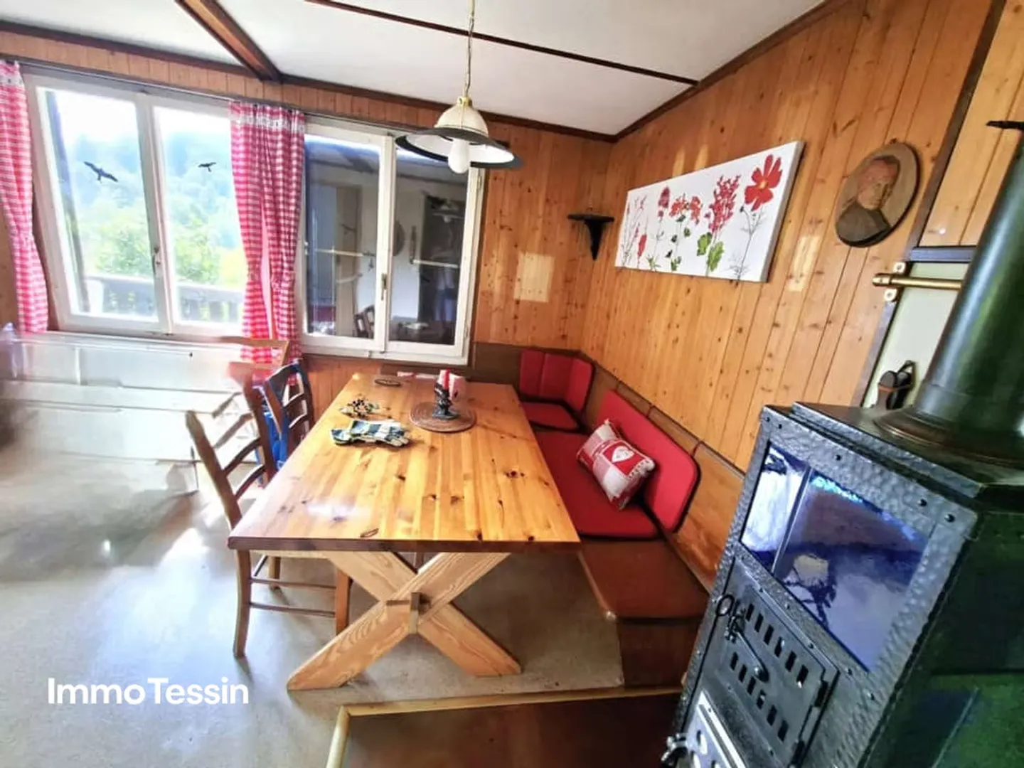 Cozy Ticino Rustico in a Quiet Location with Fantastic Mountain and Valley Views in Bleniotal - Photo 7 of 13