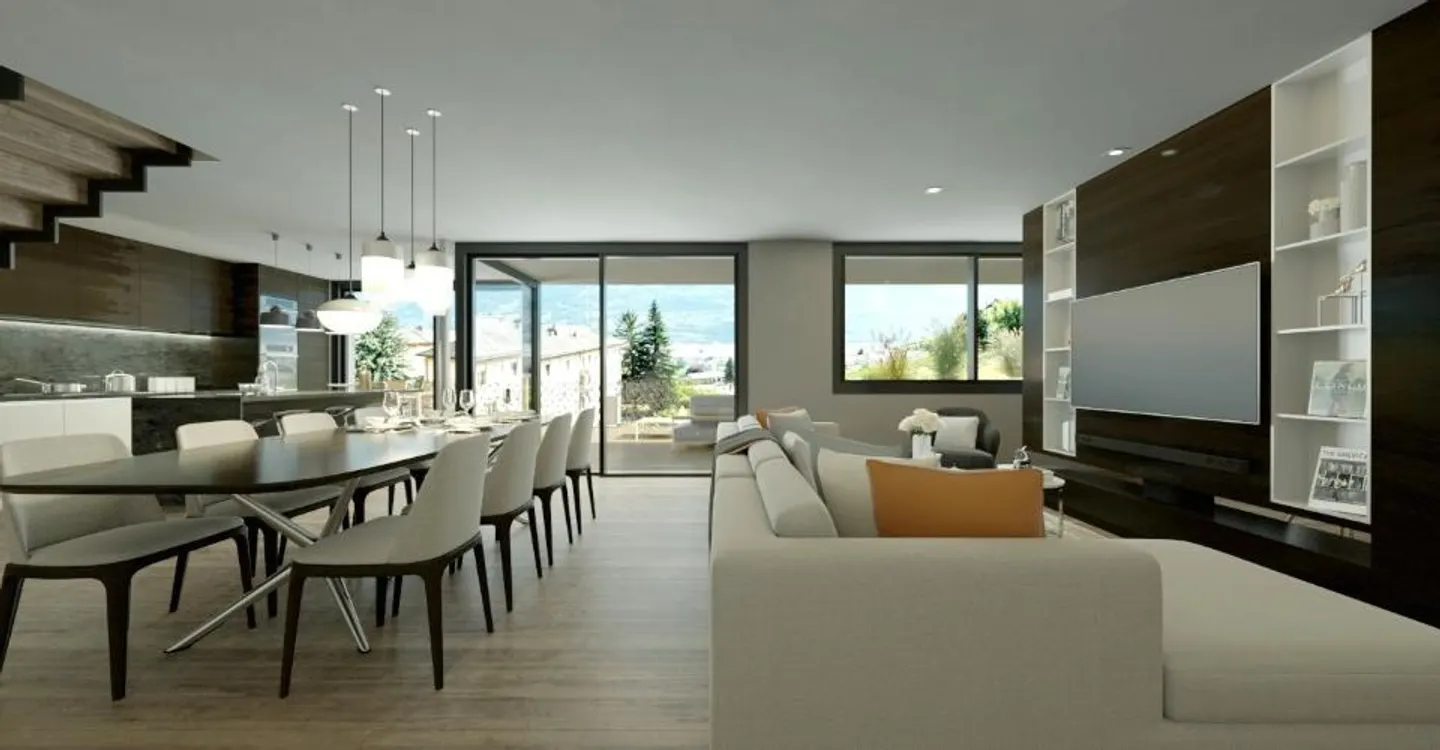 Appartements exclusifs sur les côteaux de Sion - Gravelone - Foto 4 von 5