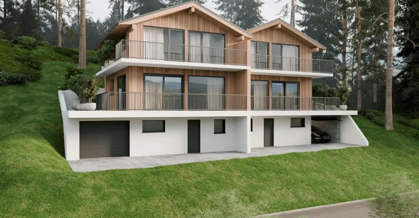 Chalet semi-indipendente contemporaneo su progetto - 5,5 stanze a Euseigne (Hérémence) - Foto 7 di 8