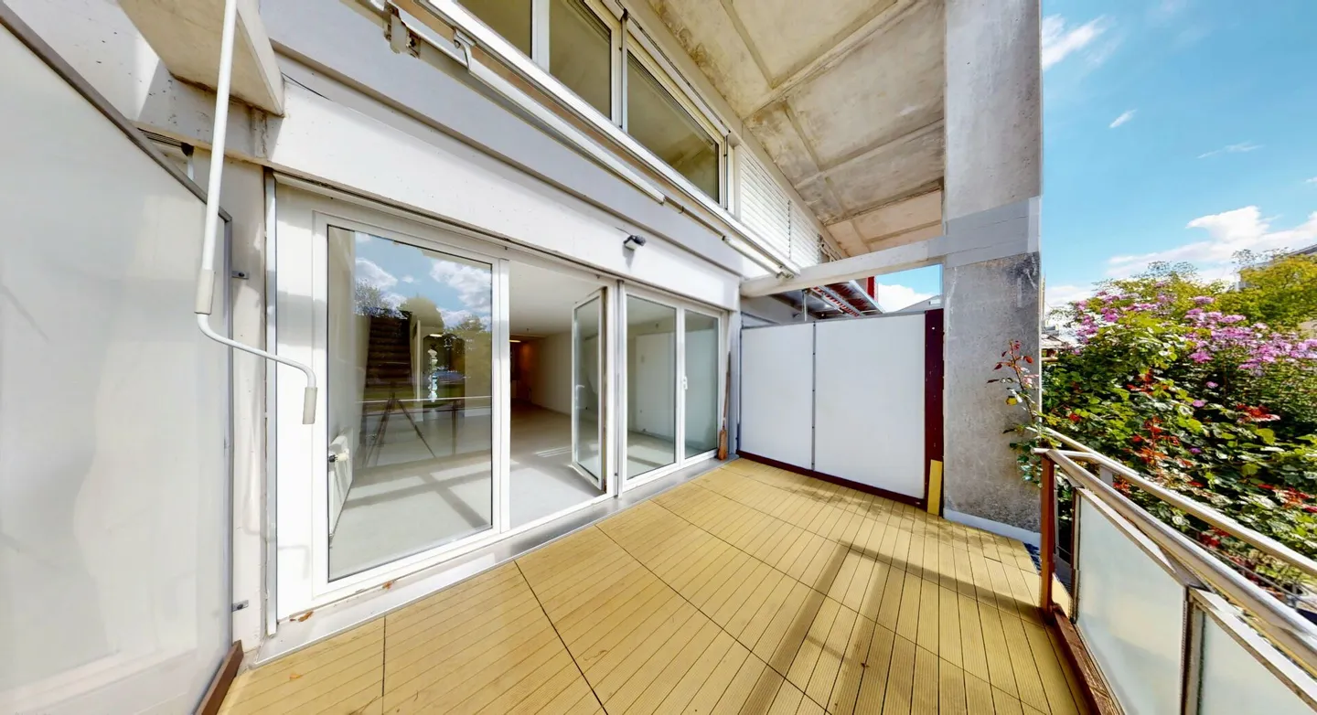 Vivre sur deux niveaux ! Charmante maisonette de 3,5 pièces avec vue sur la verdure - Photo 14 sur 16