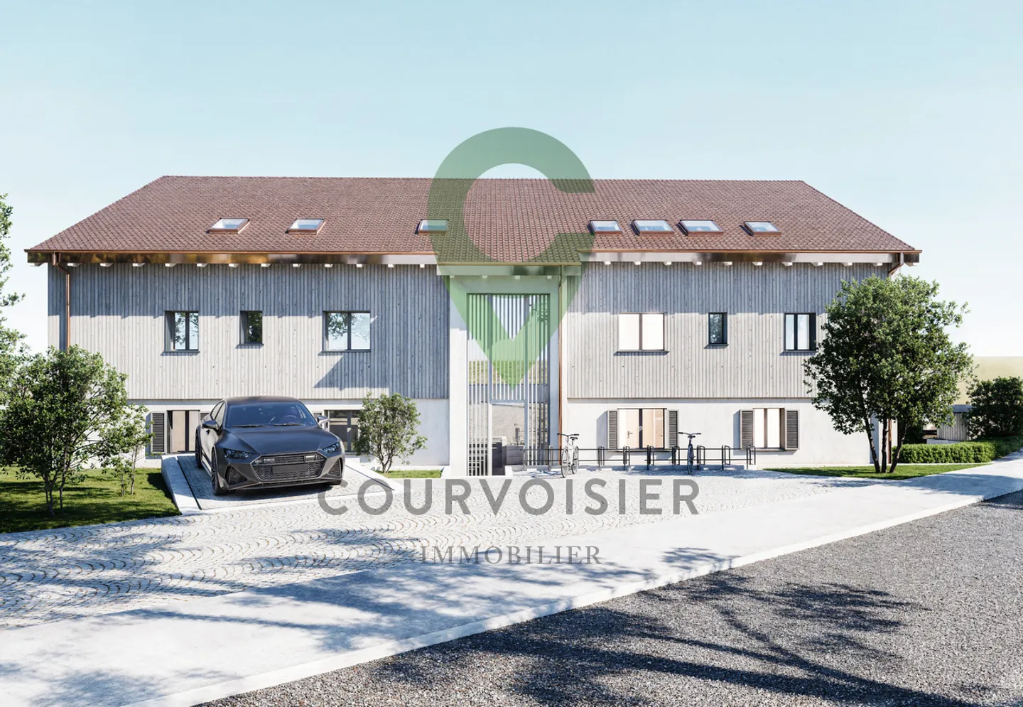 Appartamento con 5.5 stanze in un nuovo complesso residenziale a Gilly - Unità 1 - Foto 3 di 7