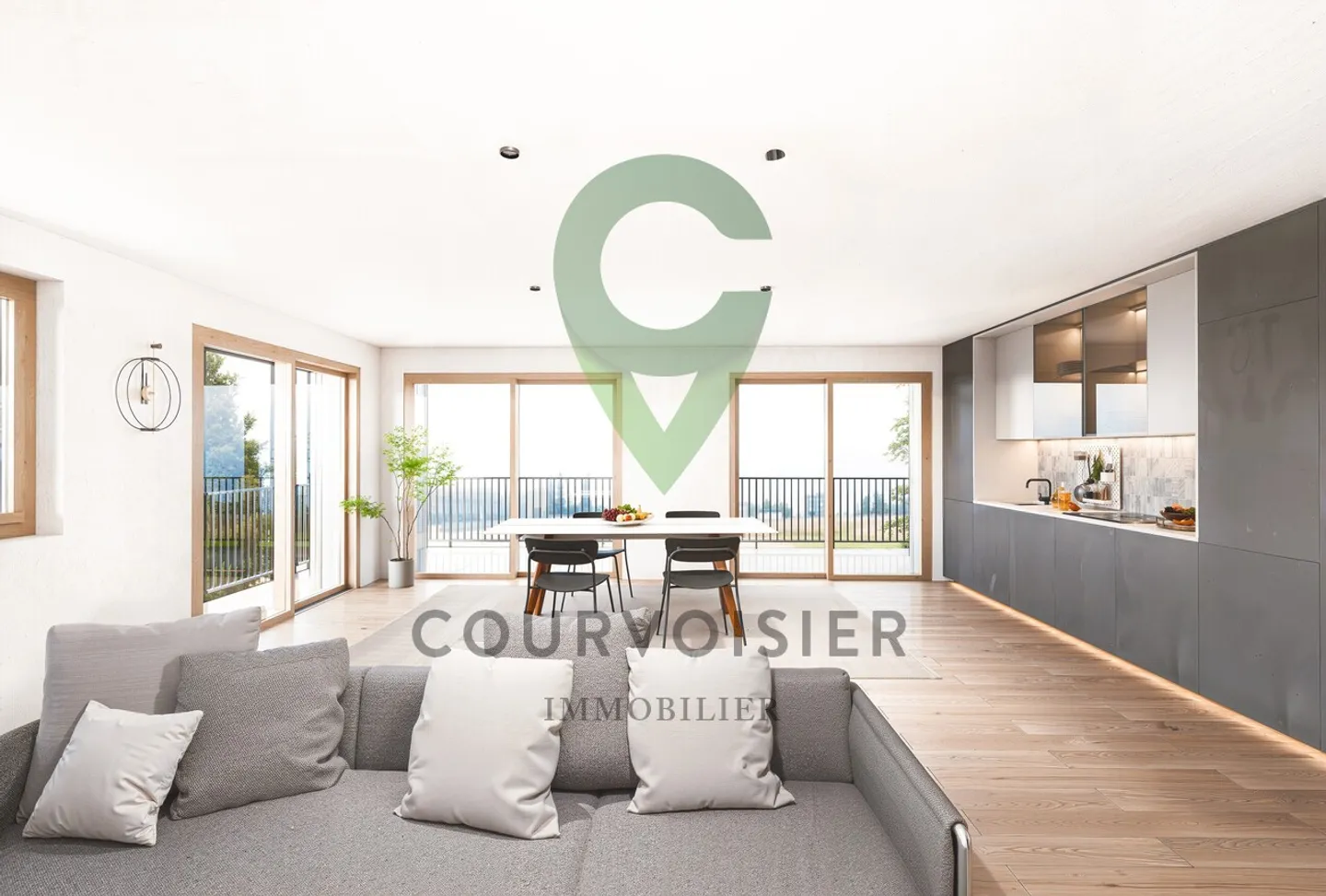 Appartamento con 5.5 stanze in un nuovo complesso residenziale a Gilly - Unità 1 - Foto 7 di 7