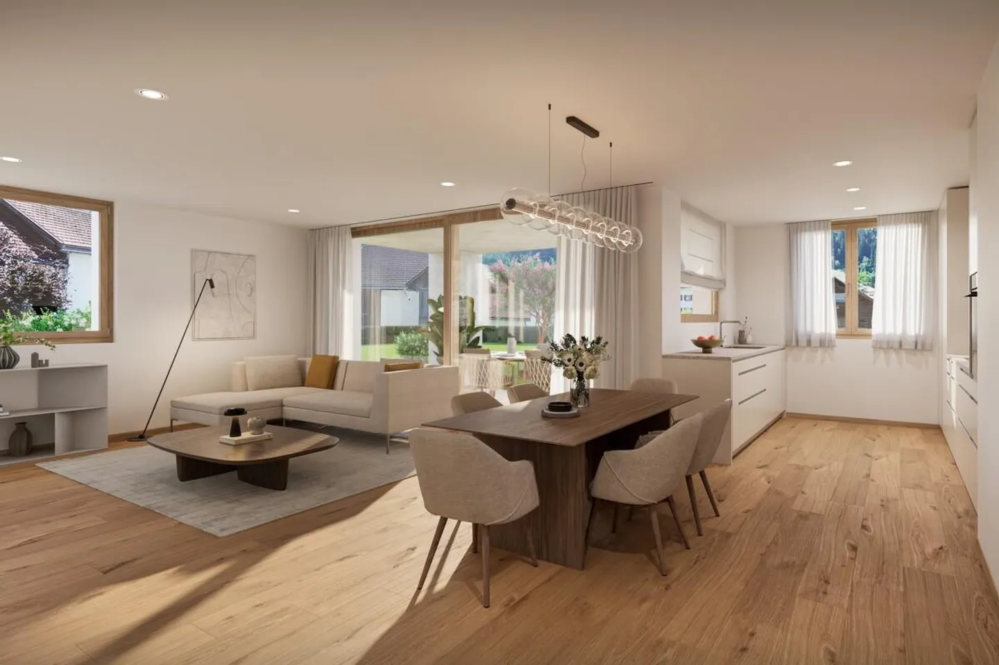 Quadra à Andeer : un habitat contemporain au cœur du village historique - Photo 2 sur 6