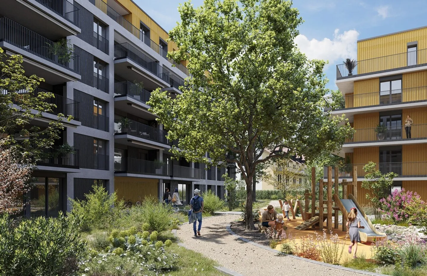 3.5 stanze nuove con balcone - A19-203 - Foto 8 di 11
