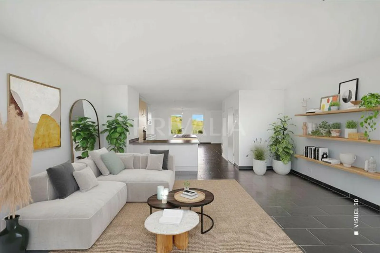 Exklusiv: Helles Duplex von 143 m² mit Balkon in Sézenove - Foto 1 von 6