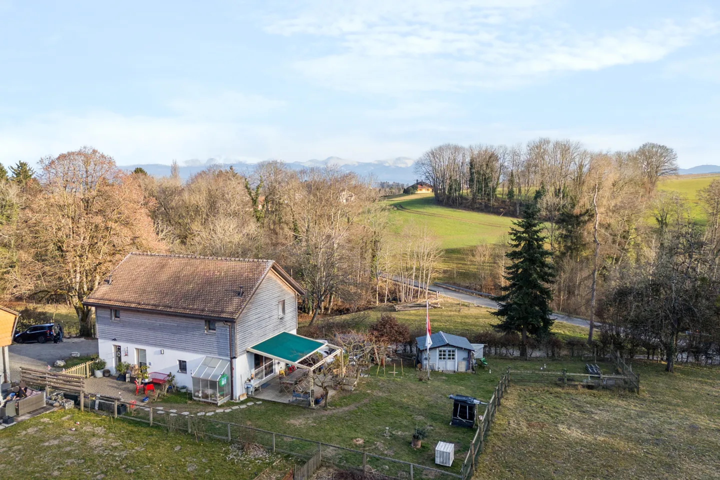 Charmantes Einfamilienhaus in der ruhigen Gemeinde Ropraz - Foto 13 von 13