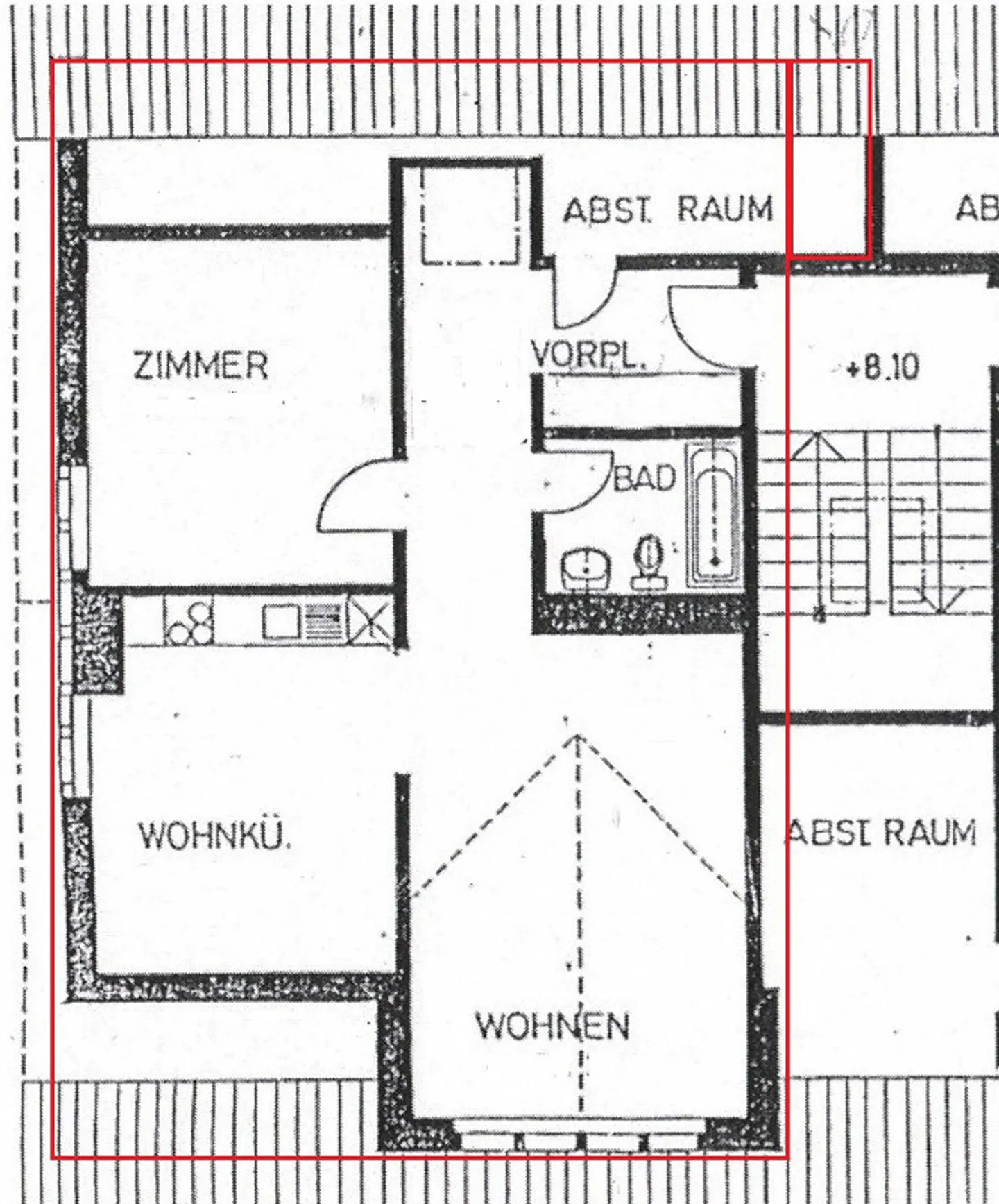 Charming, spacious living under the roof – Prime location - Photo 10 of 10