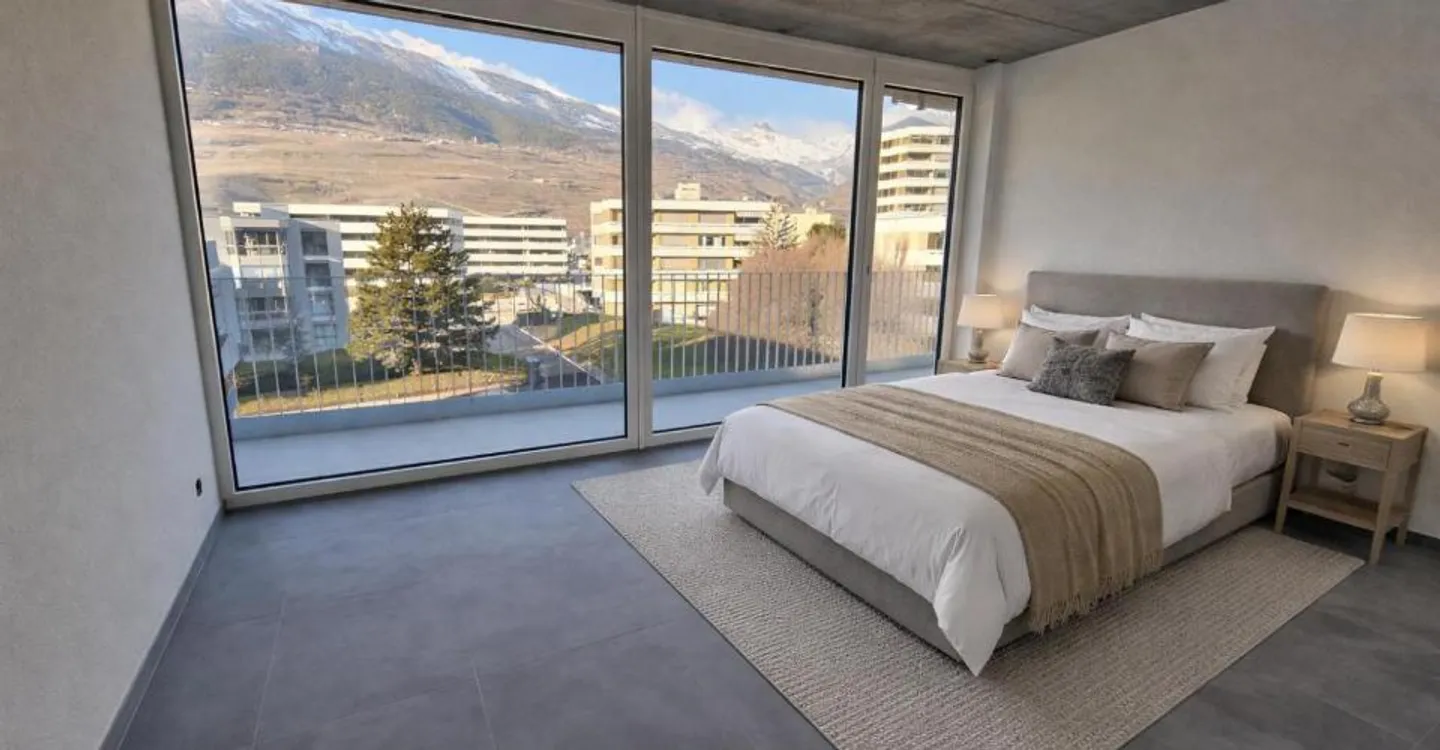 Magnifico attico di 4,5 locali con grande balcone - Foto 6 di 13