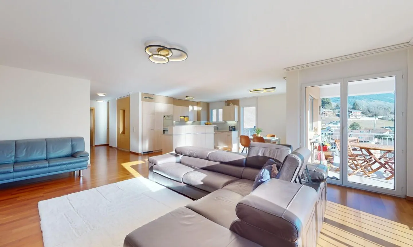 Wunderschöne Wohnung mit Aussicht in Venthône - Foto 7 von 13