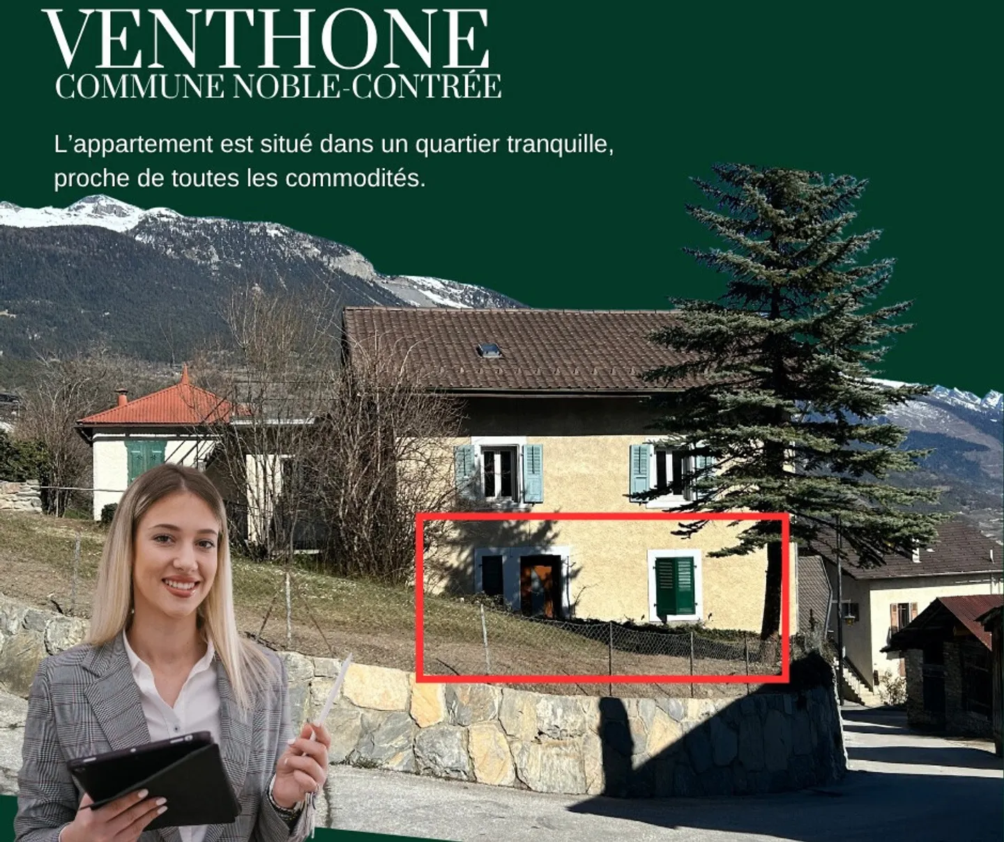 Charming 3.5 rooms - Photo 2 of 2