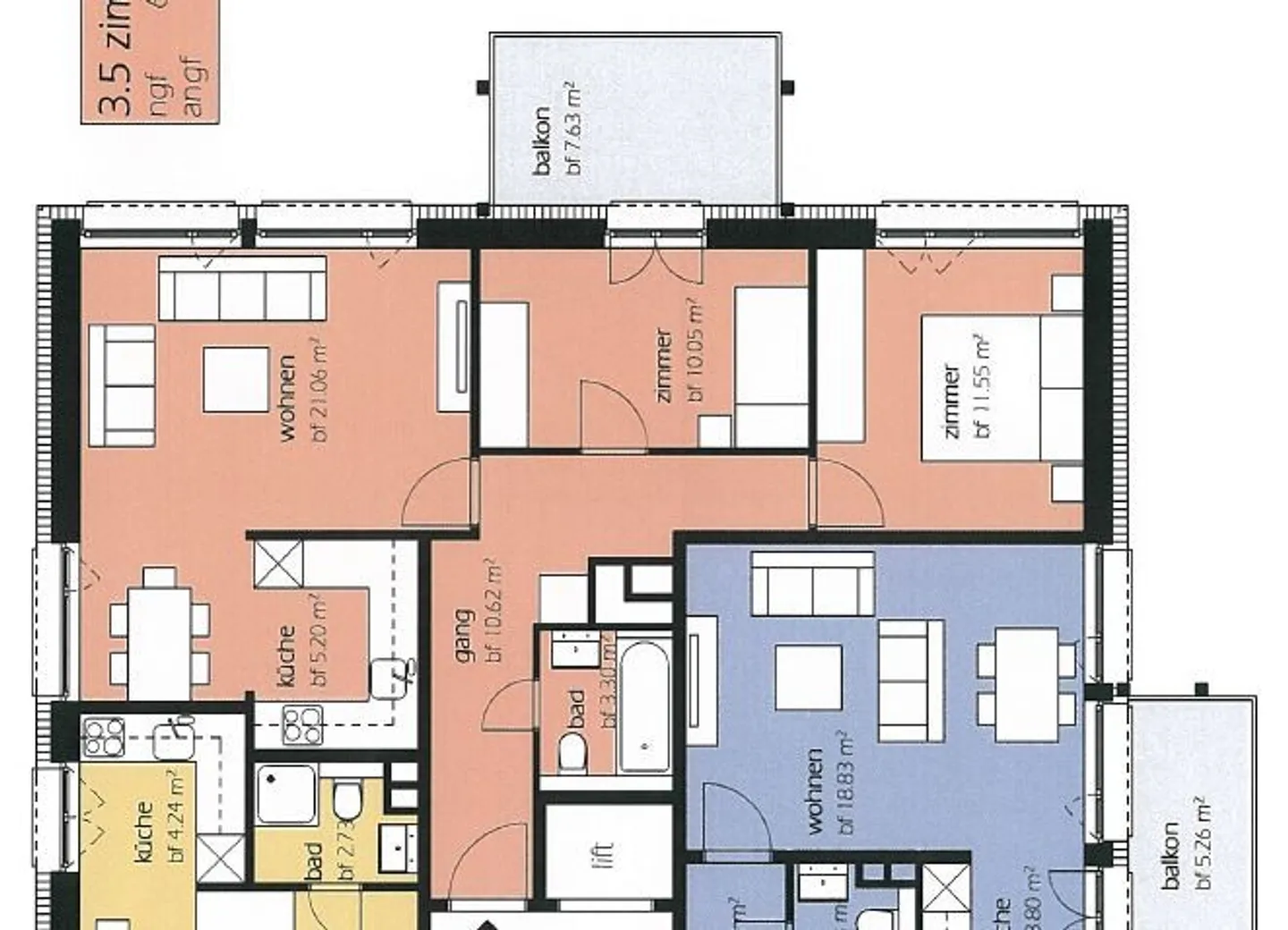 Appartamento in affitto - Foto 5 di 5