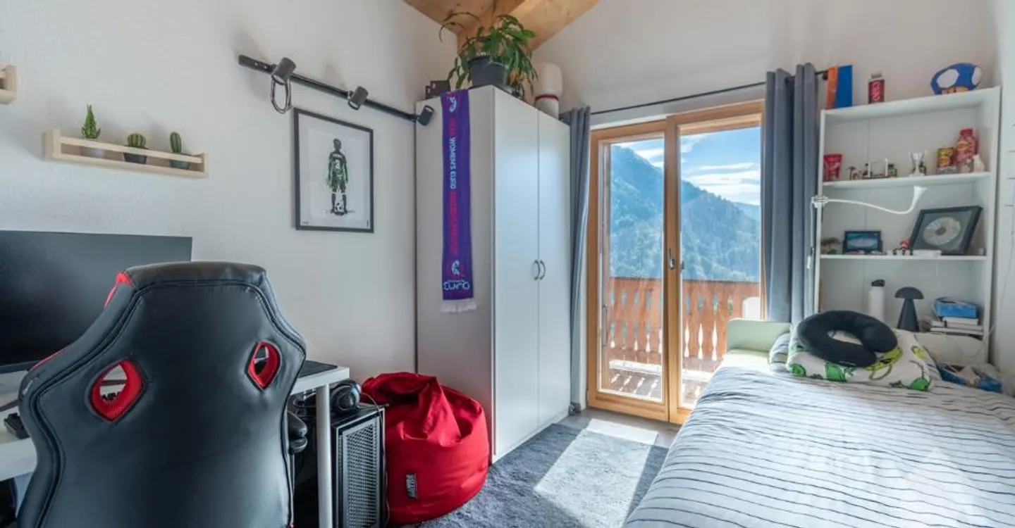 Vollständig renoviertes Chalet mit Panoramablick in Posses-sur-Bex - Foto 8 von 11
