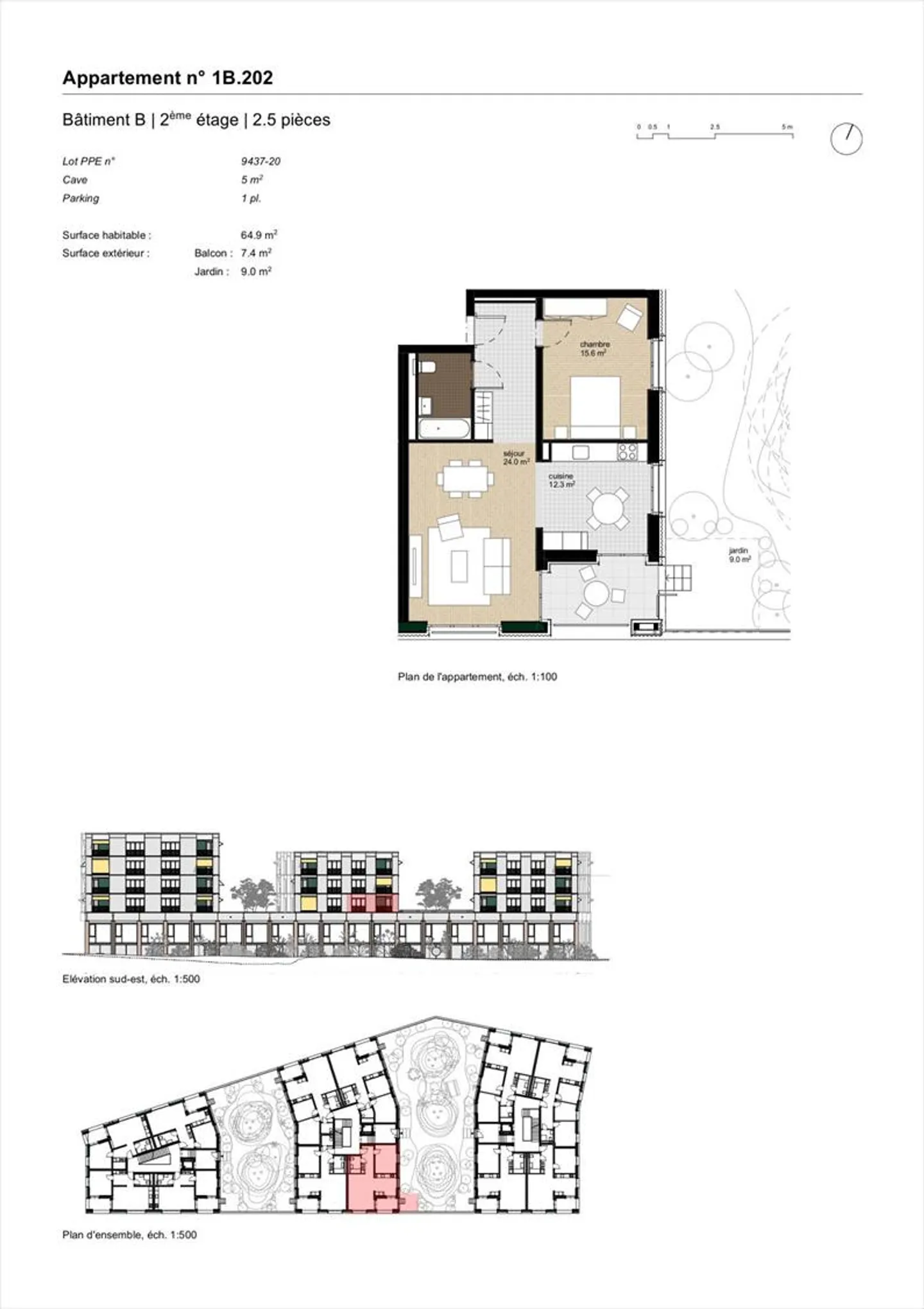 2.5 Room Apartment - Photo 5 of 5