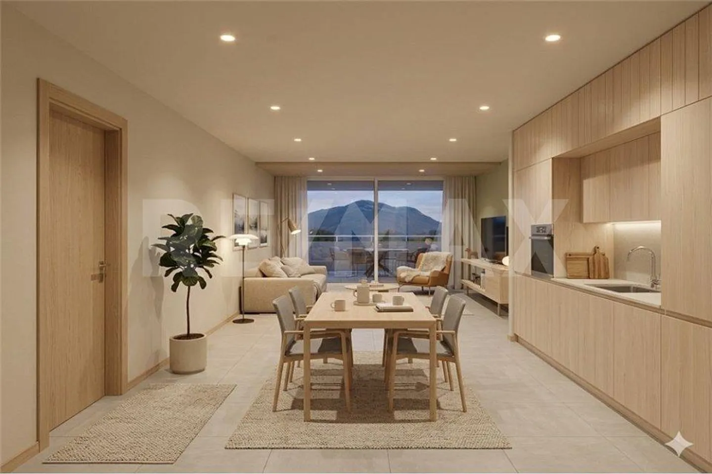 Moderne 2,5 Zimmer mit Terrasse — Neubau in Rivera, resid... - Foto 1 von 9