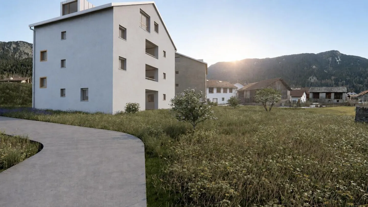 Quadra à Andeer : un habitat contemporain au cœur du village historique - Photo 5 sur 6