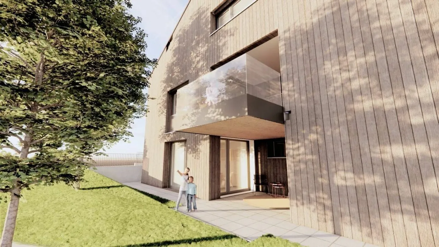 Il cantiere è iniziato - Appartamento 3.5 locali a St-Aubin FR - Foto 4 di 10