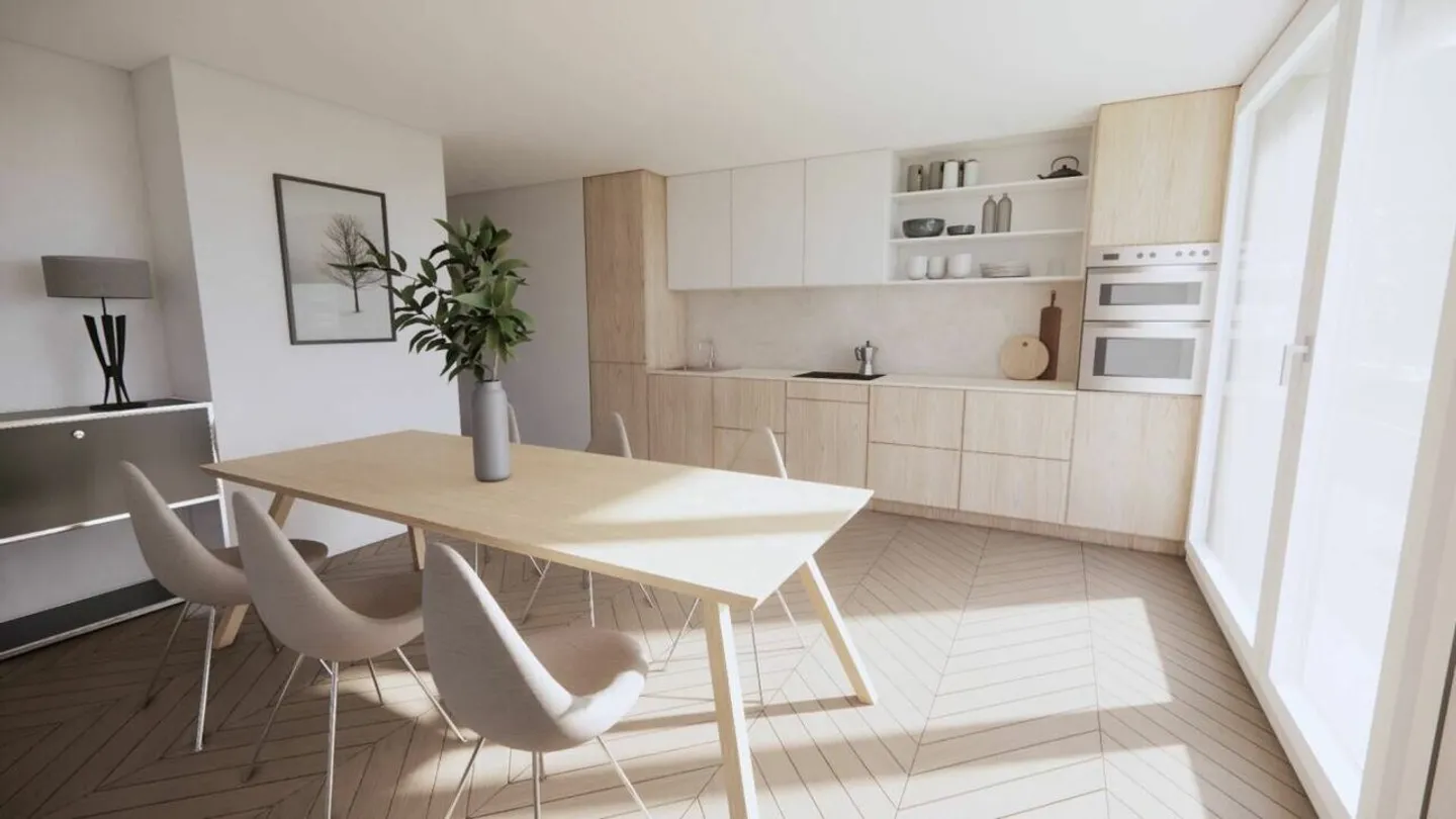 Il cantiere è iniziato - Appartamento 3.5 locali a St-Aubin FR - Foto 3 di 10