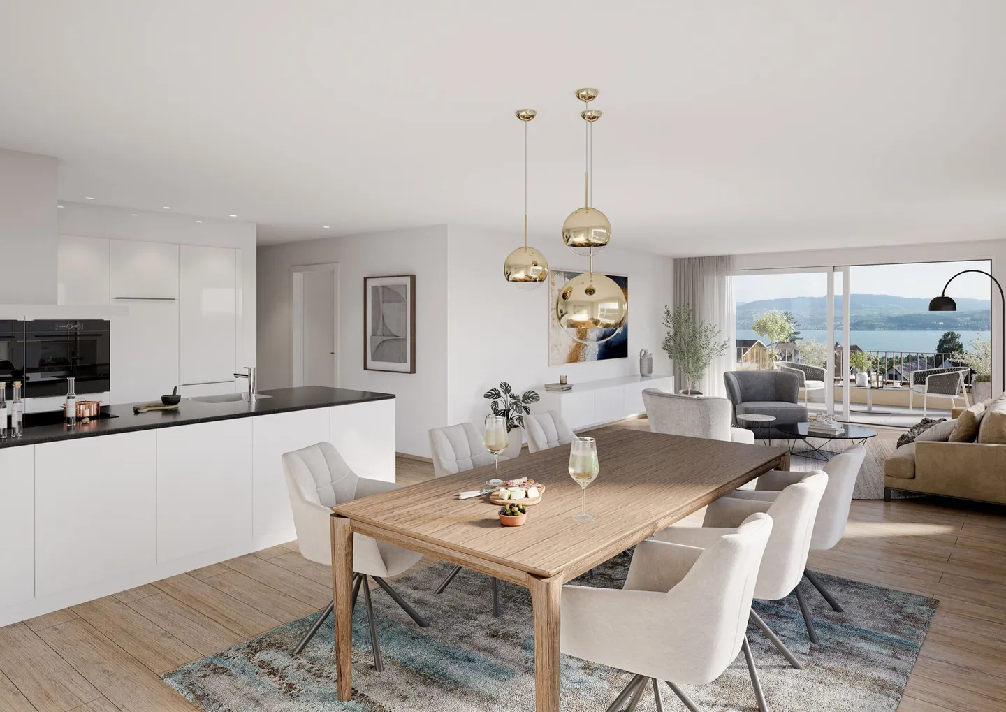 Newly built 3.5-room apartment 1st floor (year of construction 2025) - Photo 2 of 7