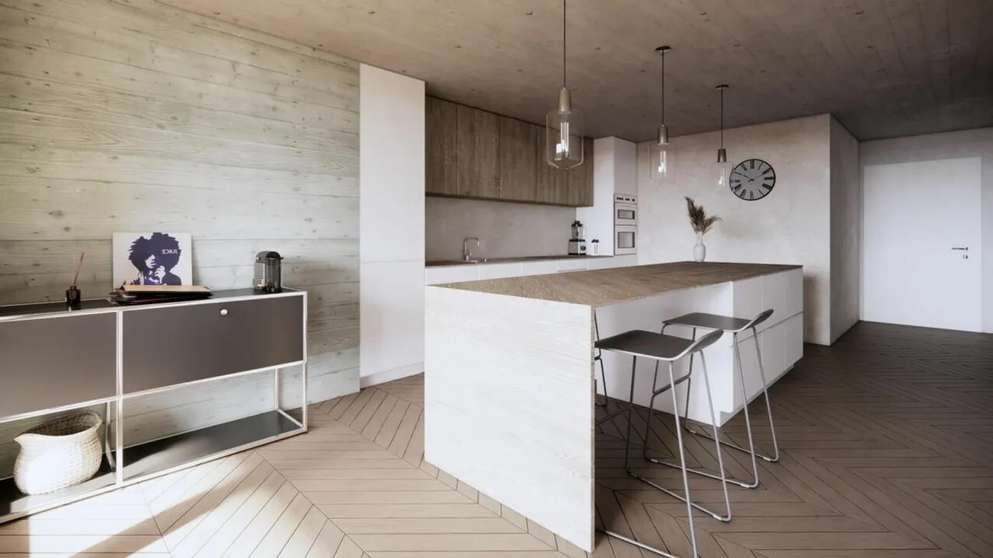 Il cantiere è iniziato - Appartamento 4.5 locali a St-Aubin FR - Foto 3 di 9