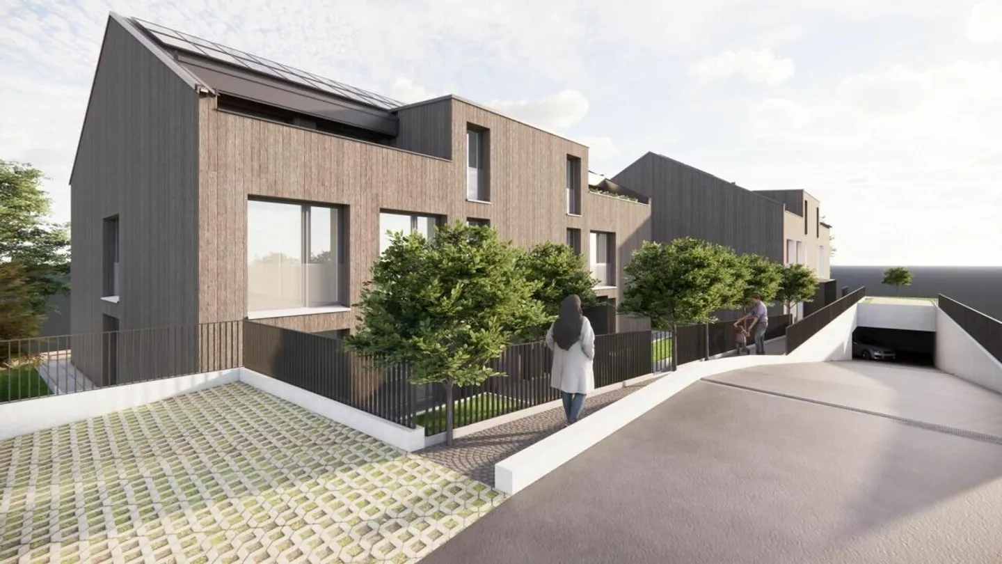 Il cantiere è iniziato - Appartamento 4.5 locali a St-Aubin FR - Foto 4 di 9