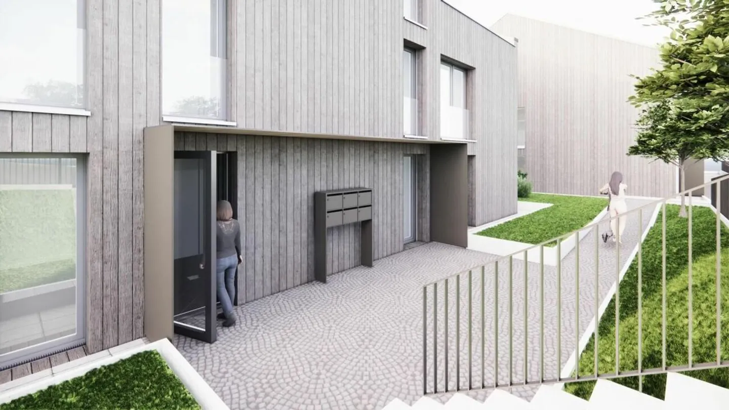 Il cantiere è iniziato - Appartamento 4.5 locali a St-Aubin FR - Foto 5 di 9