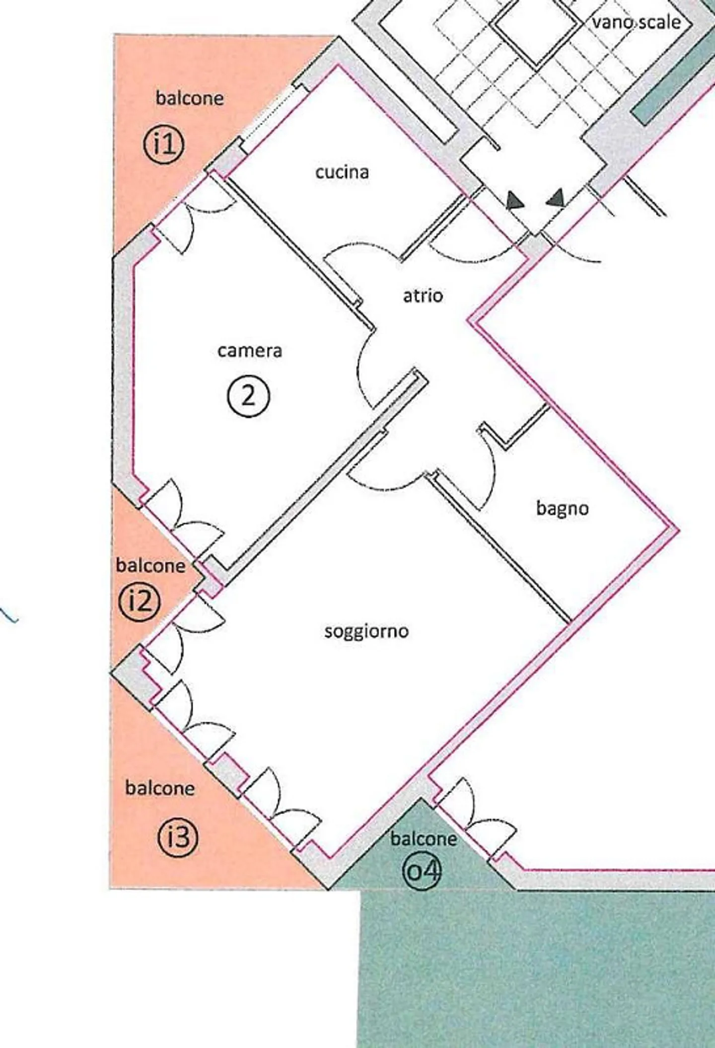 Excellente location de 2,5 pièces à Viganello - Photo 9 sur 9