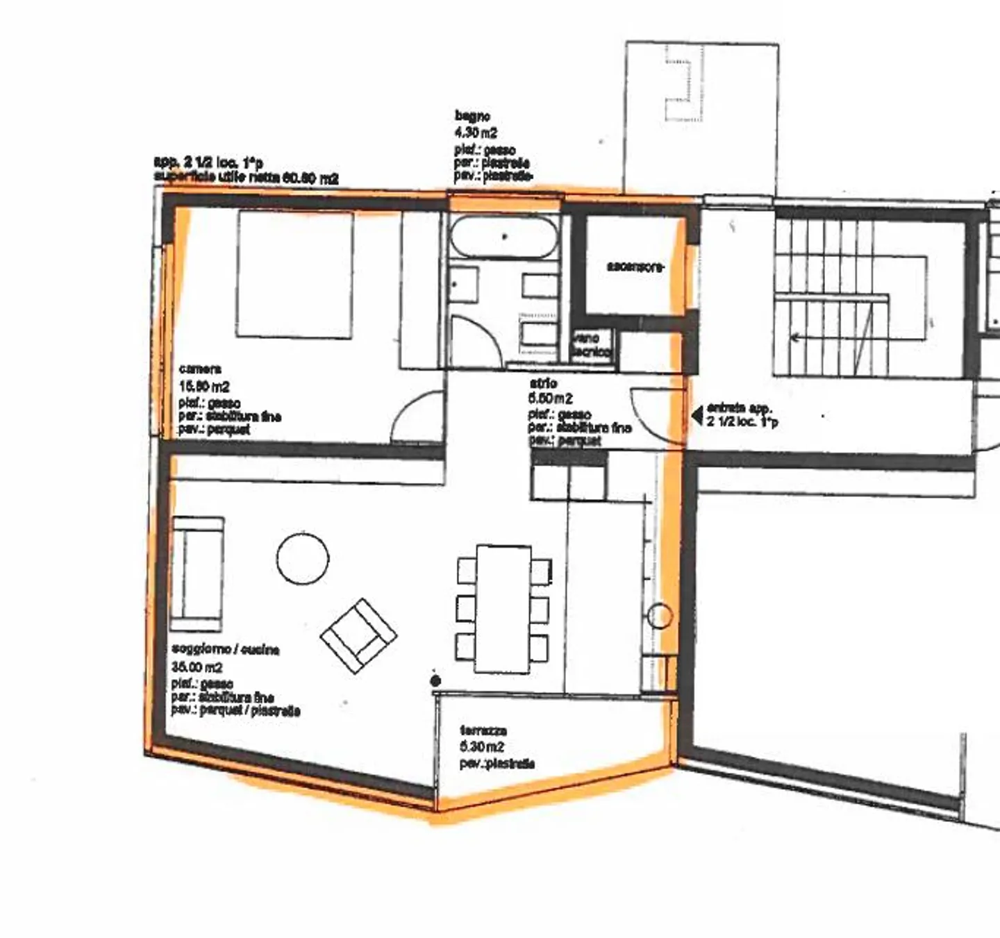 Appartement spacieux et moderne de 2,5 pièces avec terrasse à Magliaso - Photo 10 sur 10