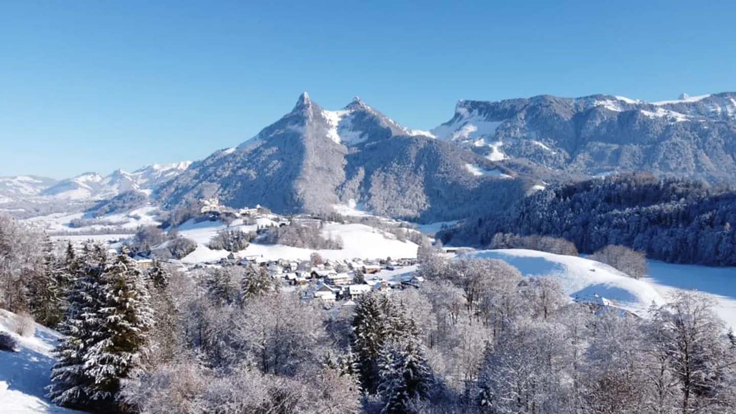 Spacieux villa-chalet de 4œ pièces, au calme absolu - Foto 3 di 11