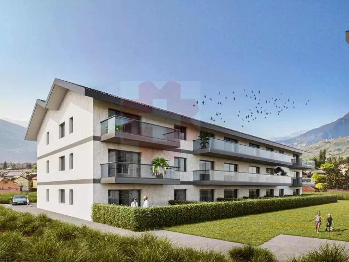 Niveau jardin 2,5 pièces centre d'Ardon - Photo 3 sur 5