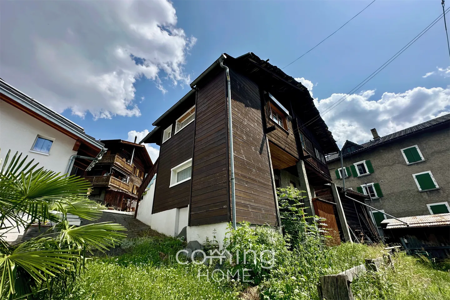 Chalet in Termen - with traditional charm, view and great renovation potential - Photo 2 of 13