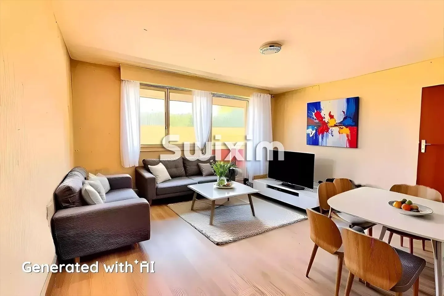Einzigartig! Geräumige 2.5-Zimmer-Wohnung in Palézieux - Foto 2 von 6