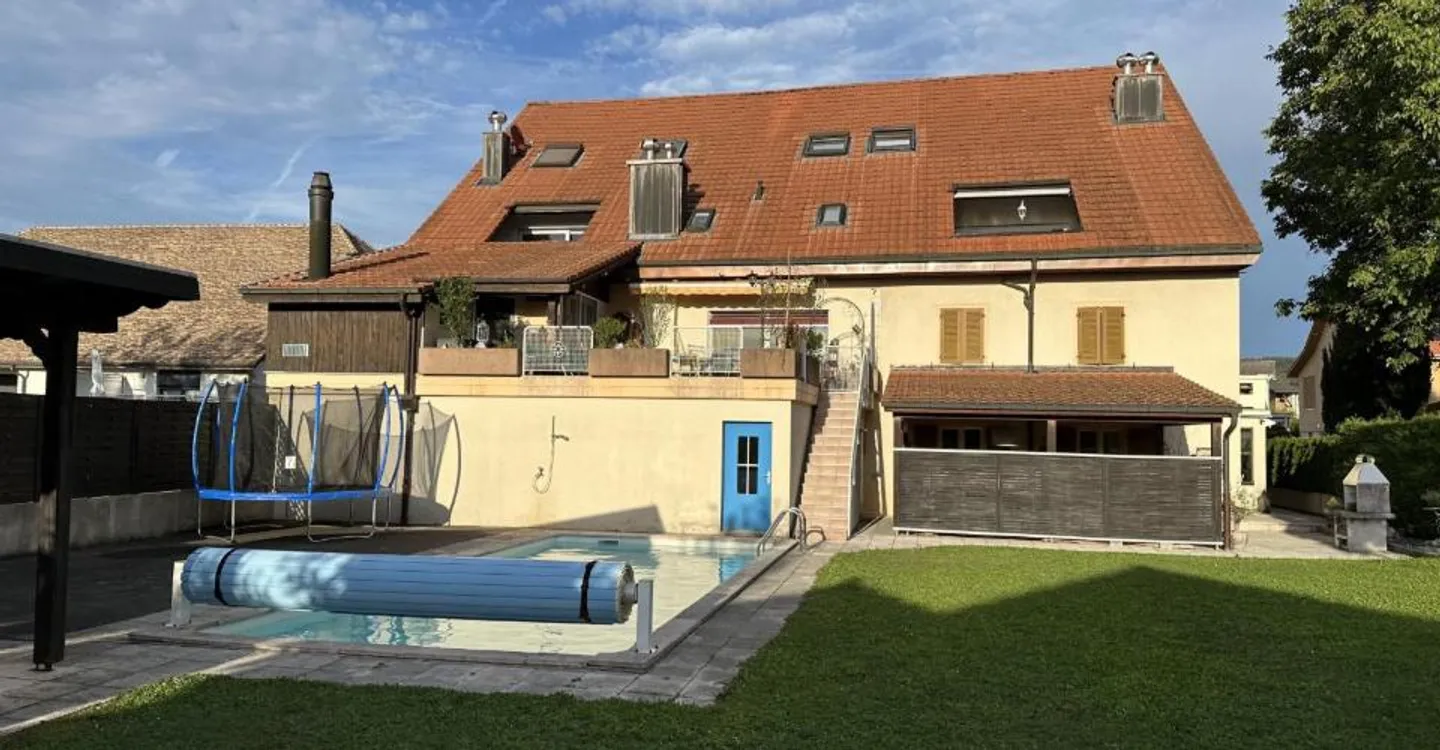 Charmantes Duplex in Courtételle - Foto 2 von 12