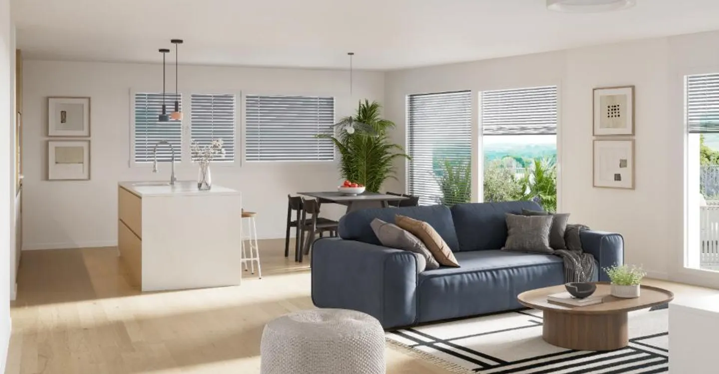 Magnifique appartement de 4,5 pièces avec 1 place de parking à Attalens (A21) - Photo 2 sur 4