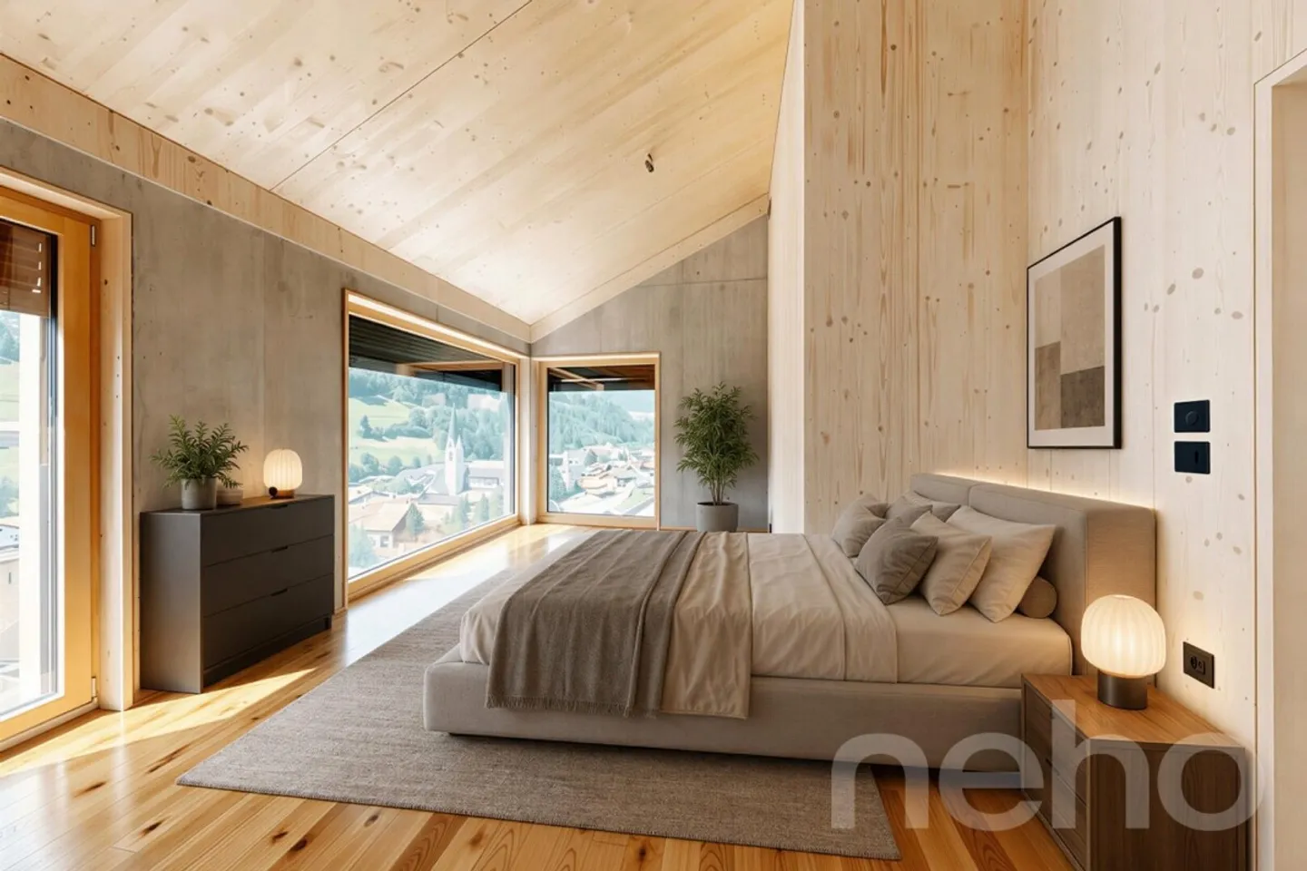 Stylish Penthouse with Mountain View - Photo 7 of 12