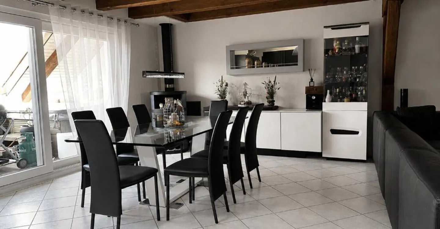 Charmantes Duplex in Courtételle - Foto 4 von 12