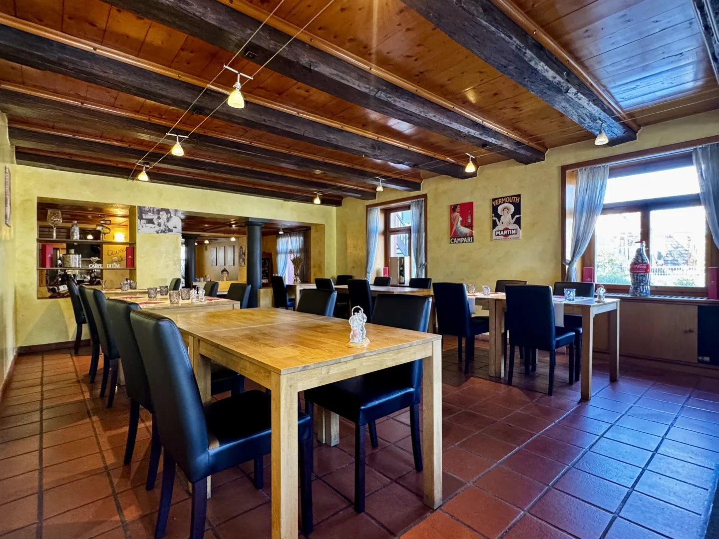 Restaurant charmant dans le centre historique de Muttenz - Photo 3 sur 15