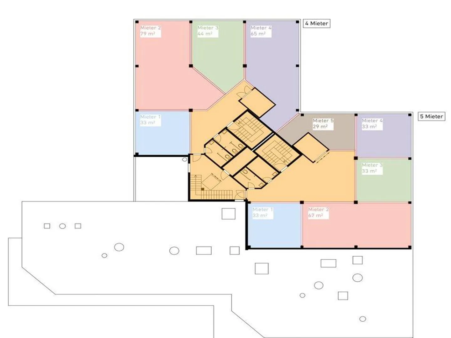 100 - 520 m2 Office and Commercial Spaces 3rd Floor - Photo 9 of 9