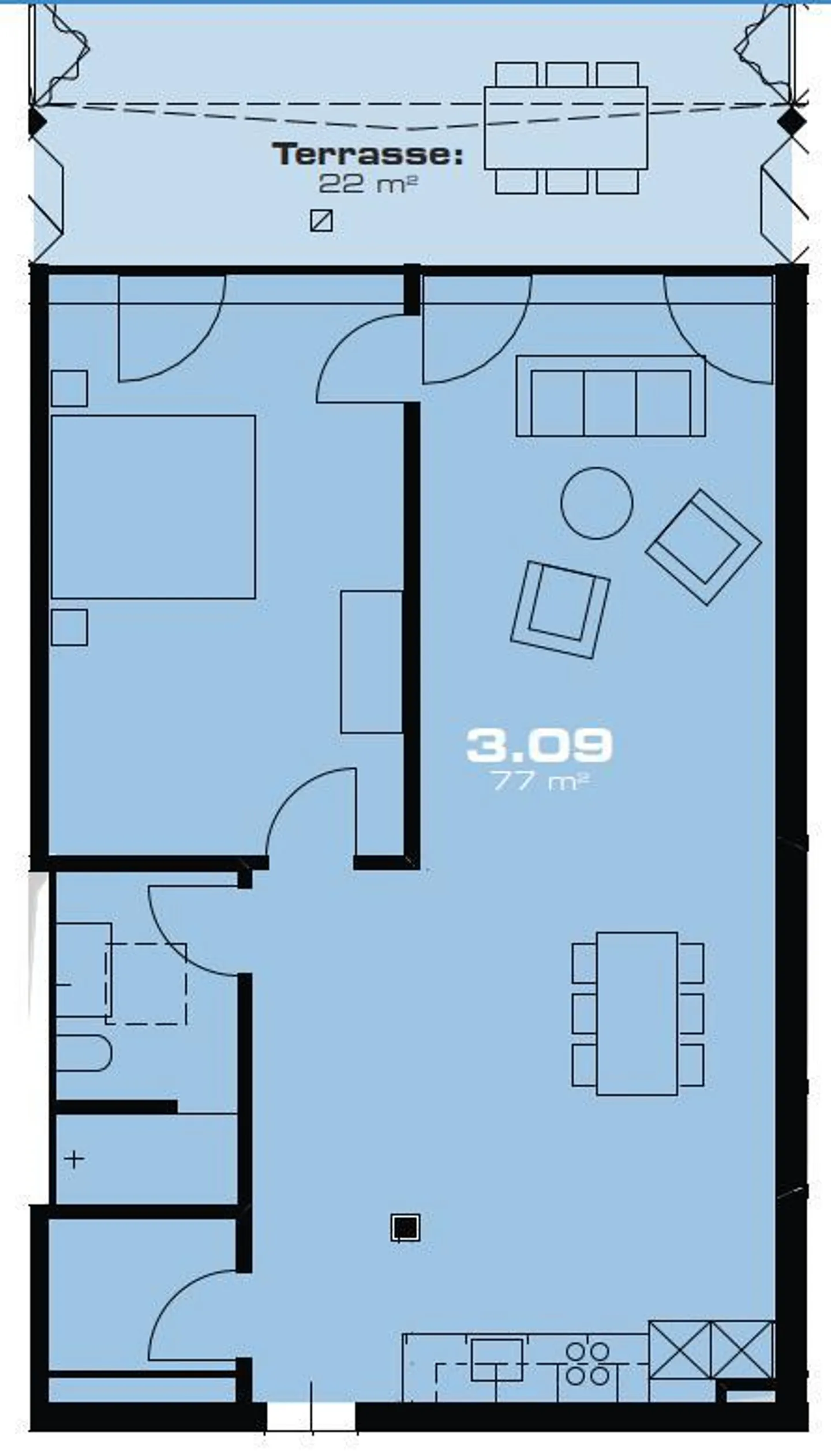 Appartamento di 2.5 locali a San Gallo - Foto 9 di 13