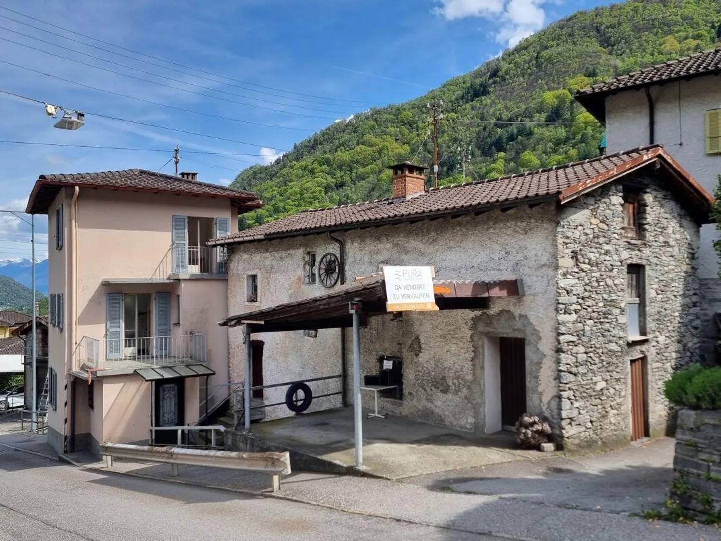 4,5-Zimmer-Haus + Rustico zum Renovieren, mit Garten und Parkplätzen... - Foto 5 von 7